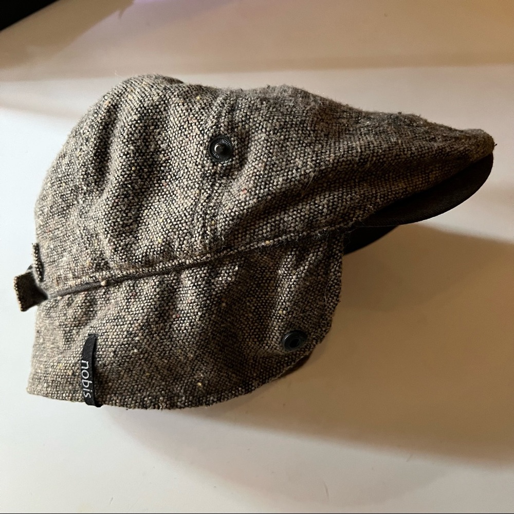 Nobis Newsboy Cap With Ear Flaps